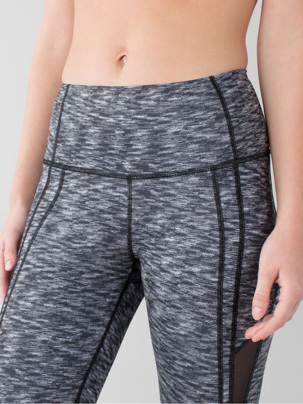 lululemon athletica High-Rise Space-Dye Grey Leggings
